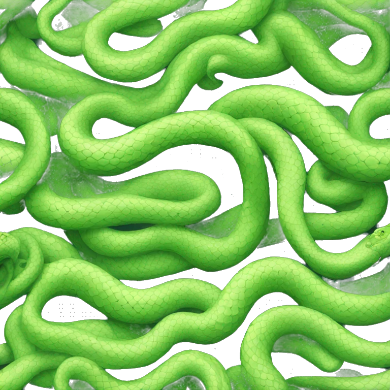 serpente nero emoji