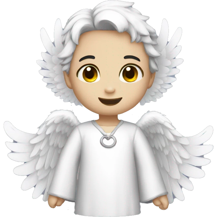 Angel de panda emoji