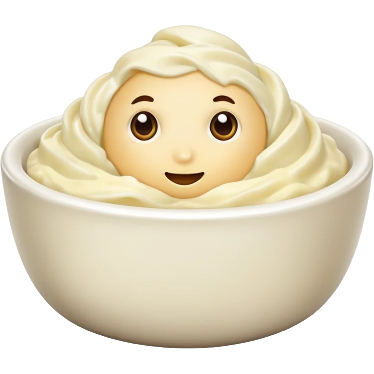 Mashed potatoes  emoji