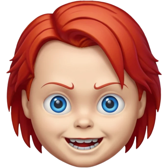 Un emojin de chuky emoji