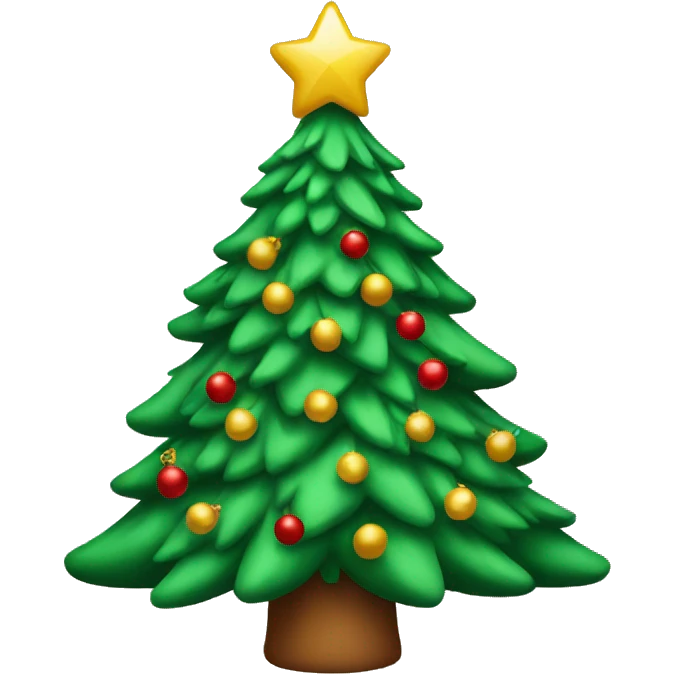 Christmas tree emoji