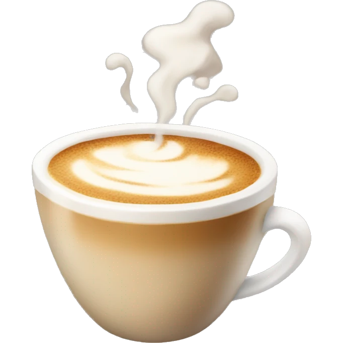 Chai latte emoji