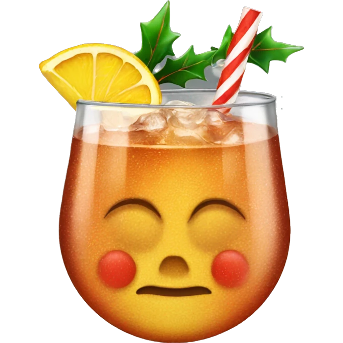 Christmas Spritz emoji
