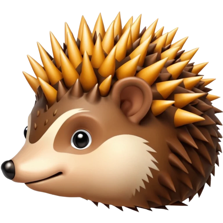 Sunlit hedgehog emoji
