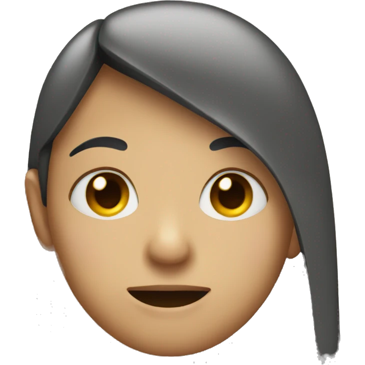 Face with 2 fingers emoji