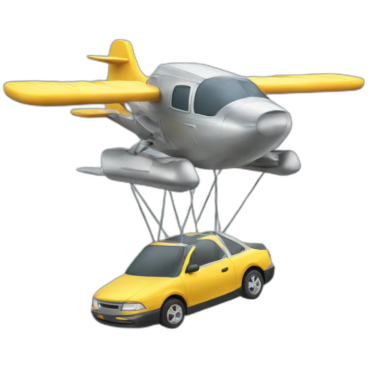 flying car emoji