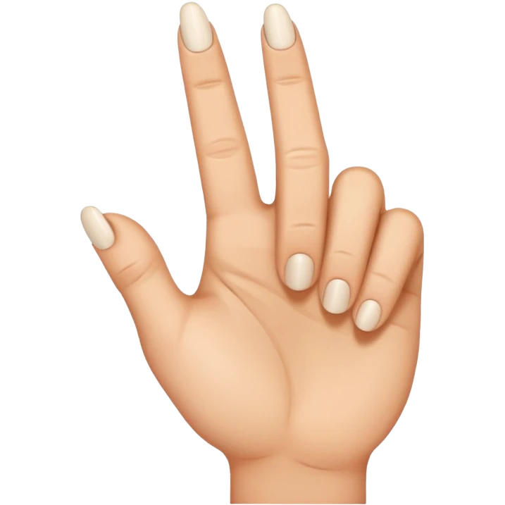 Middle finger emoji