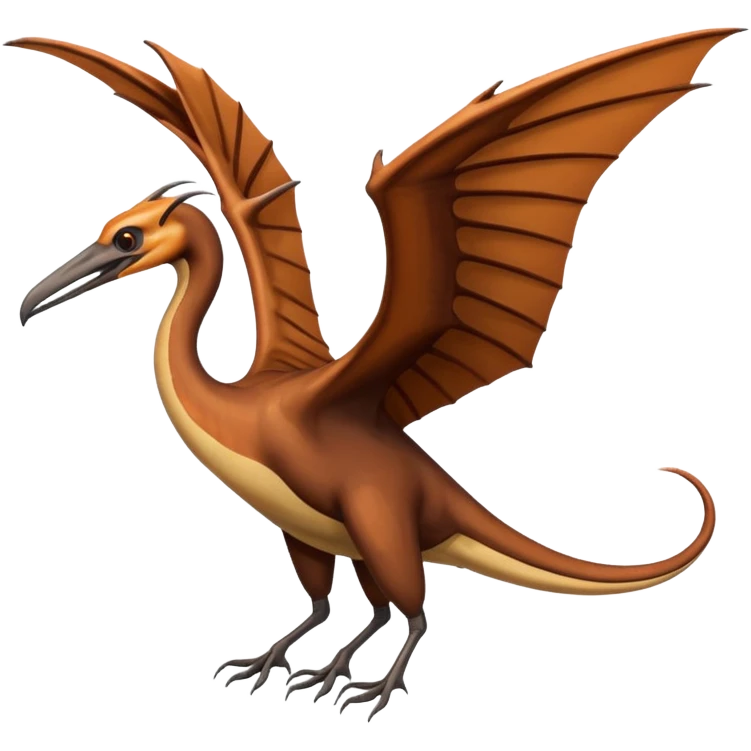 Make a quetzalcoatlus accurate  emoji