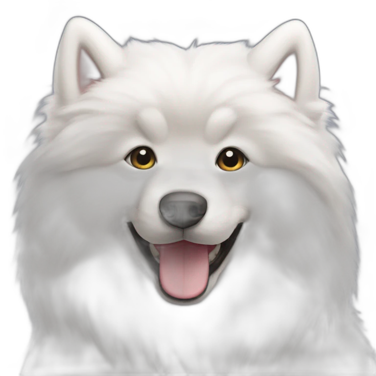 Samoyed emoji