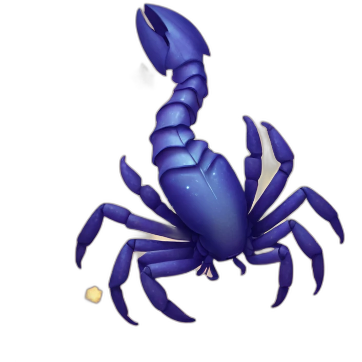 starry scorpio emoji