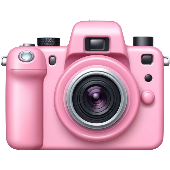 baby pink camera emoji