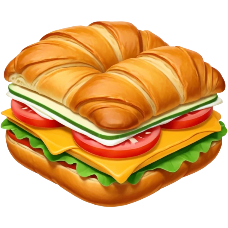 croissant sandwich emoji