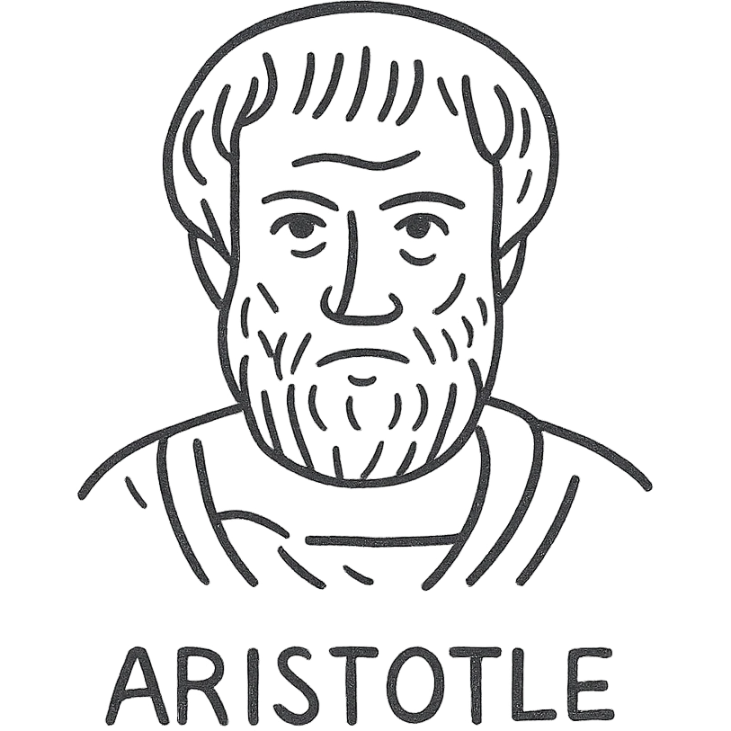 a portrait of aristotle emoji