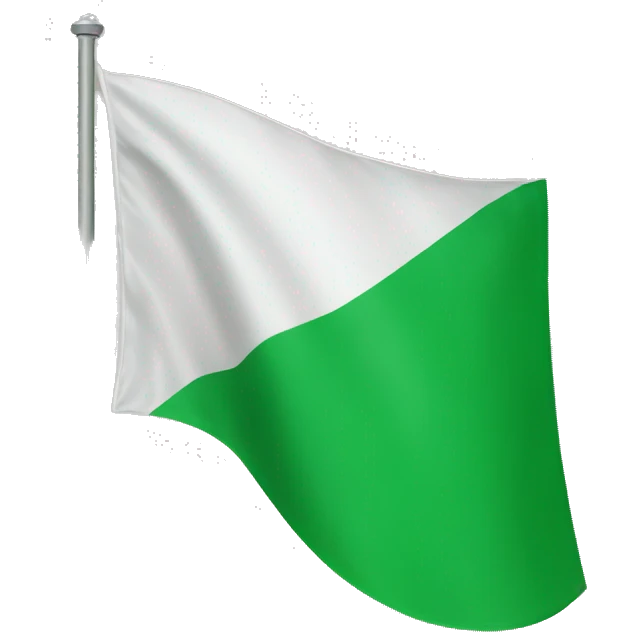 Green flag emoji