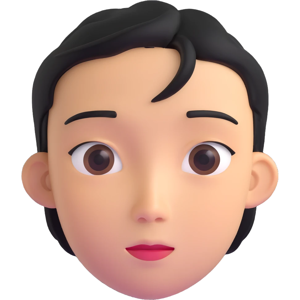 Asian descent boy face emoji