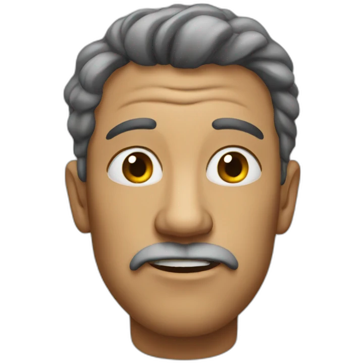 ugly man emoji
