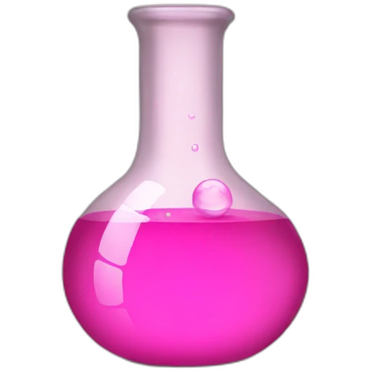 throwing laboratory Reagenzglas pink emoji