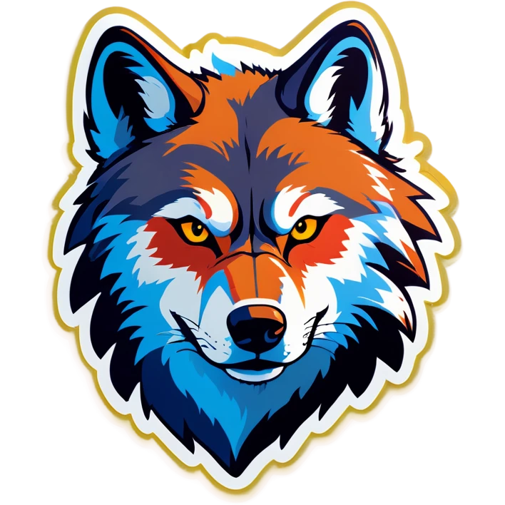 buff wolf emoji