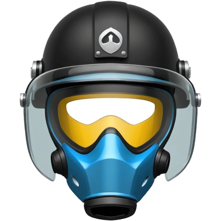 riot helmet emoji