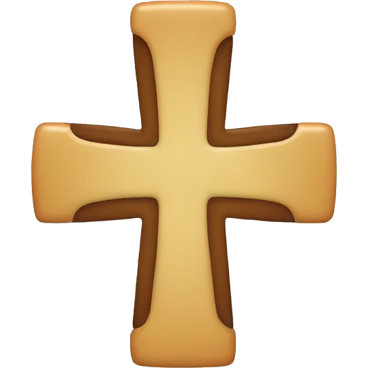 Make a Methodist cross  emoji