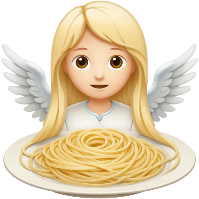 angel hair pasta emoji