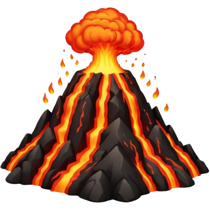 volcano emoji