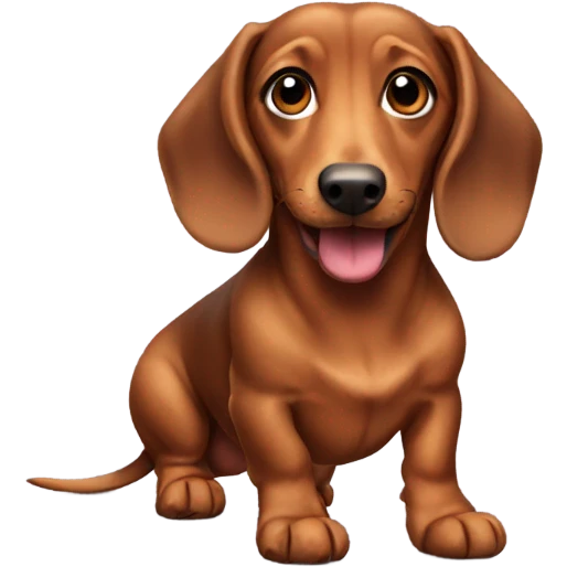 Dachund  emoji