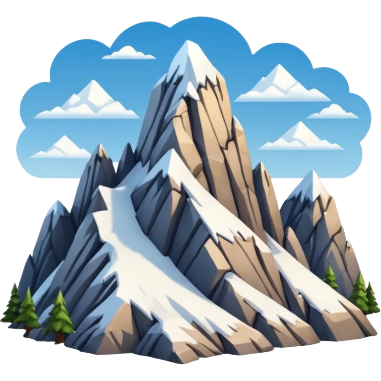 montañas emoji
