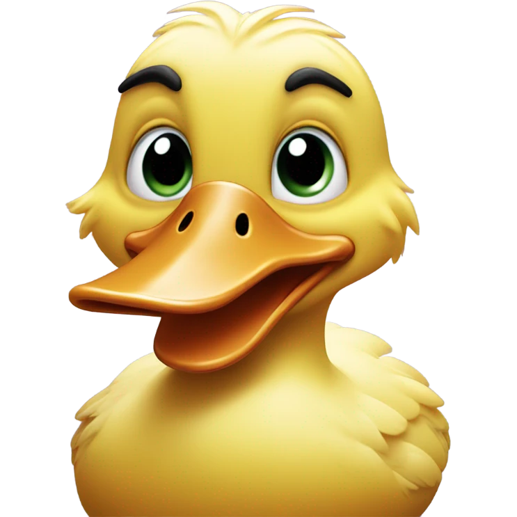 Flabbergasted Duck emoji