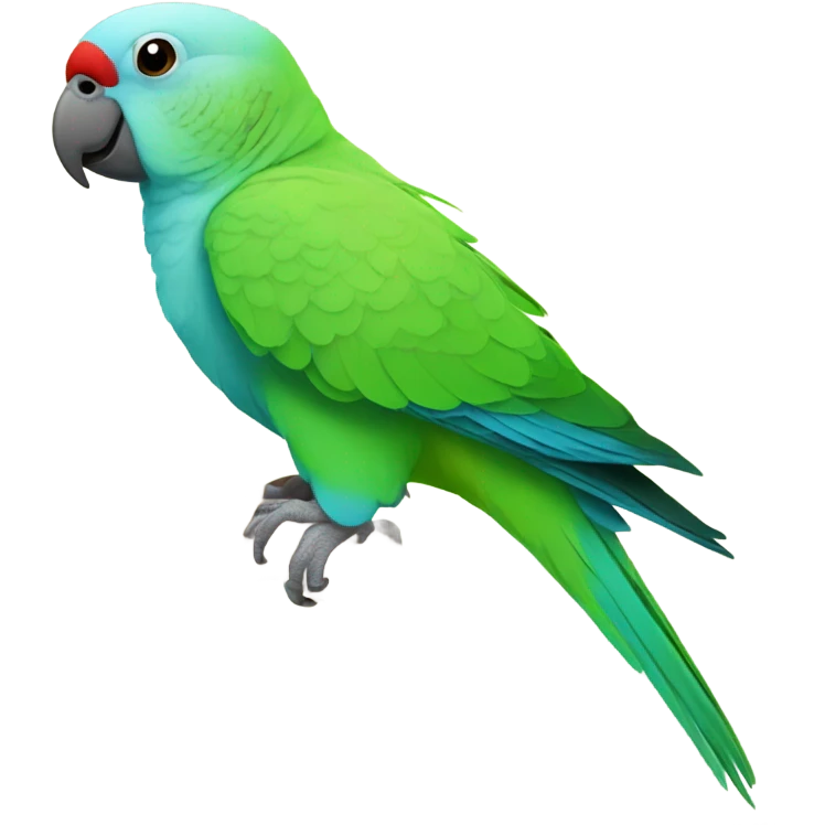 Indian Ringneck parakeet emoji