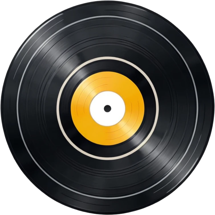 Vinyl record emoji