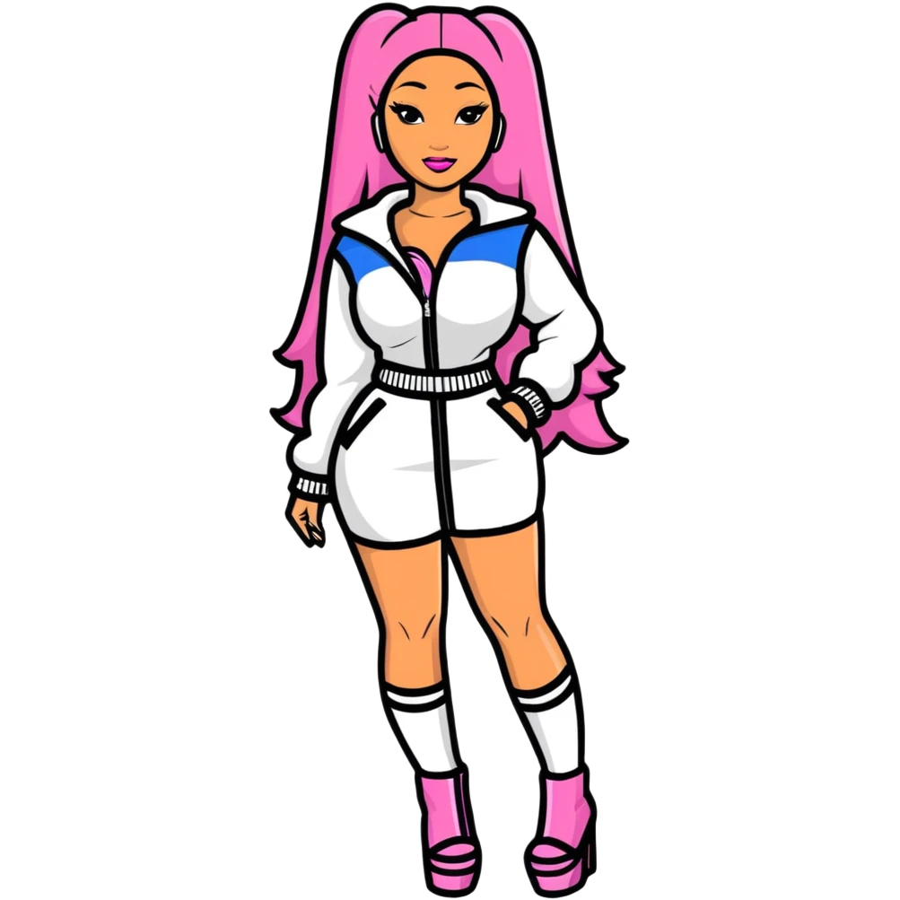 Nicki Minaj fashion emoji
