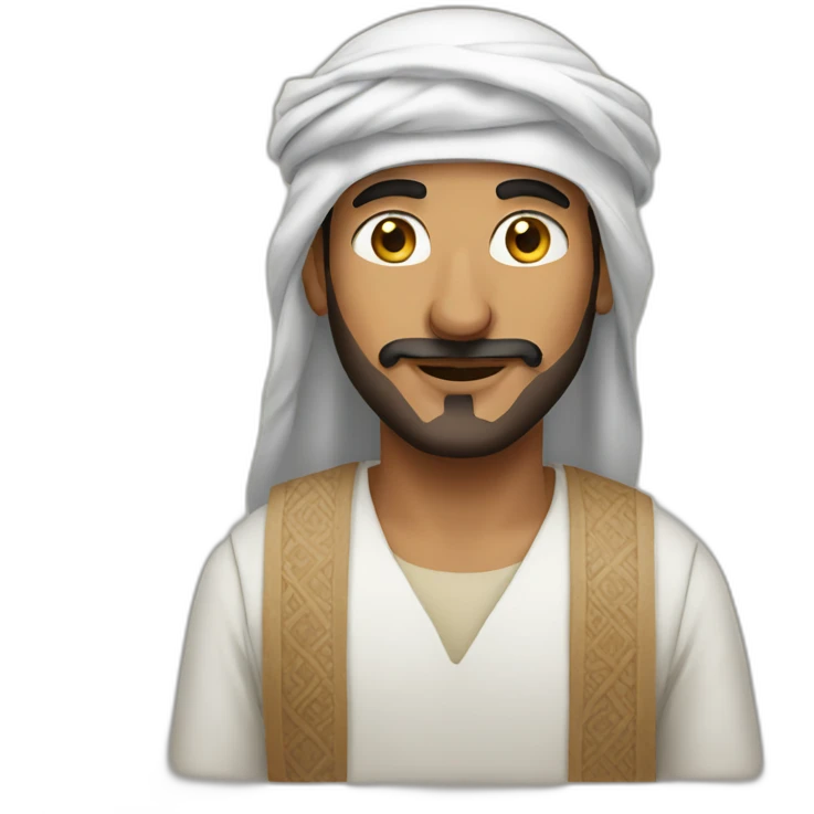 Arab trader emoji