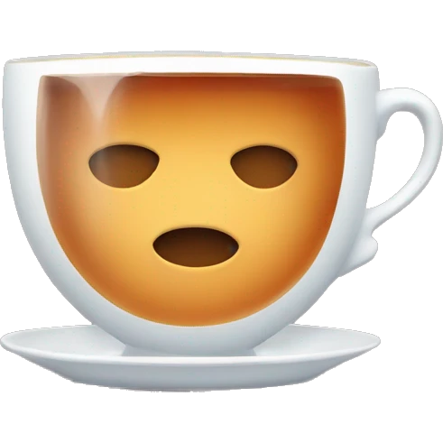 Big cup of tea emoji