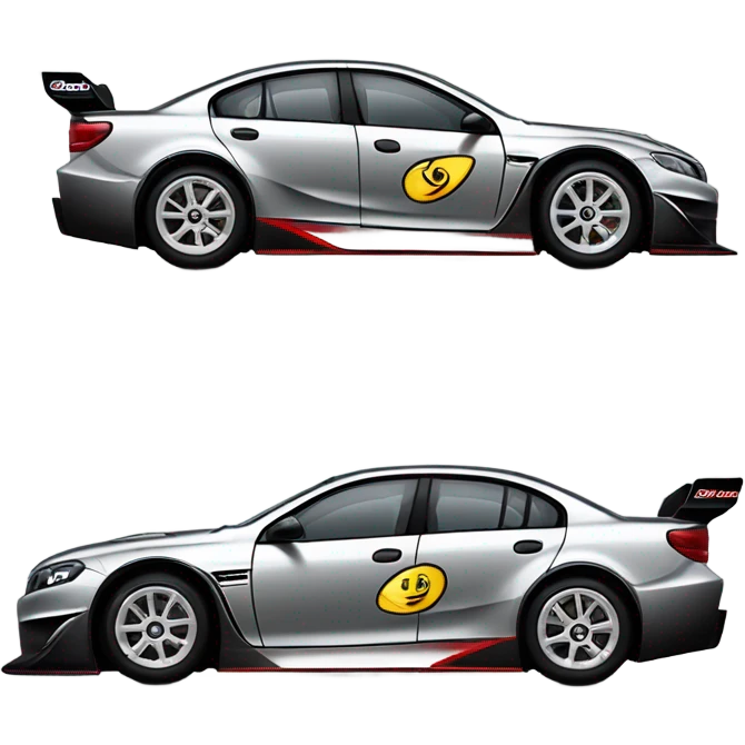 v8 supercar side view emoji