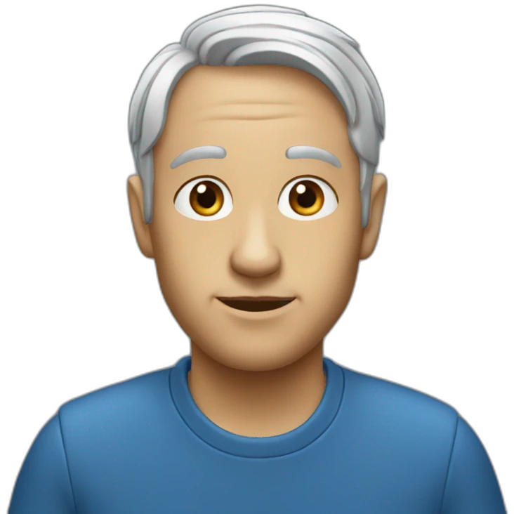 Pouce bleu emoji