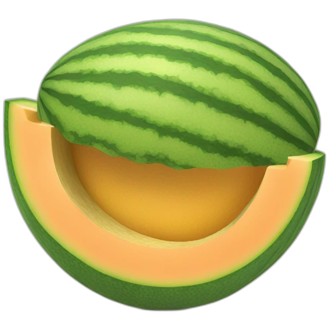 cantaloupe emoji