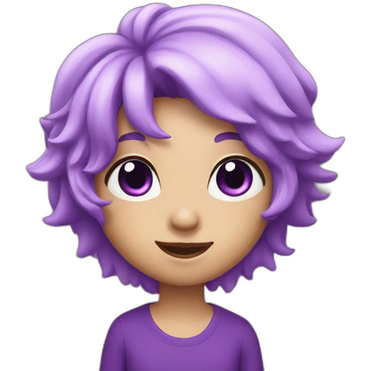 Purple emoji
