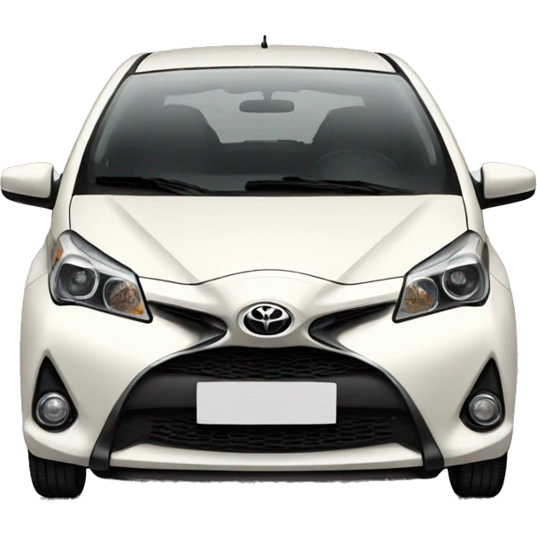 Coche Toyota yaris emoji