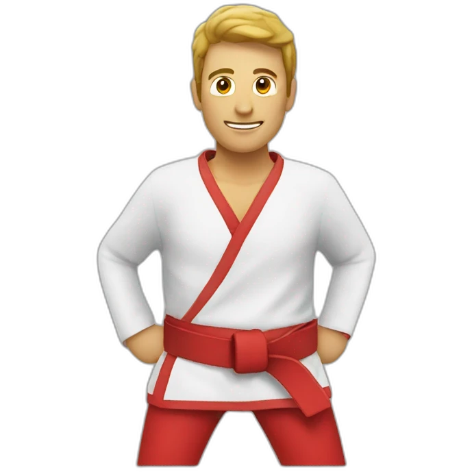Red belt emoji