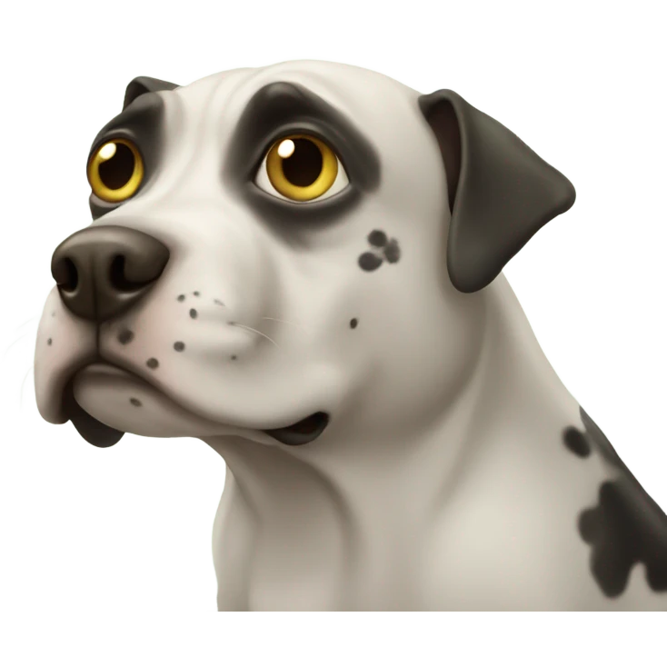 A dog frog emoji