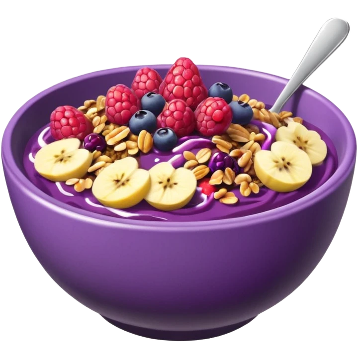 açai bowl emoji