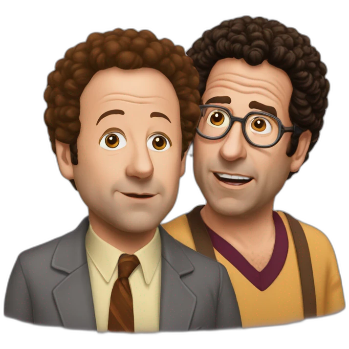 George Costanza & cosmo kramer emoji
