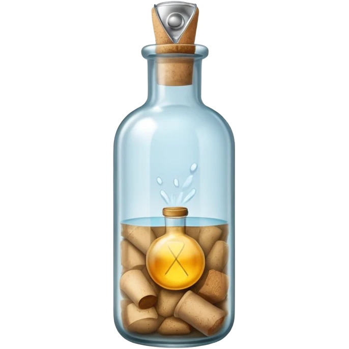 A Message Bottle, big emoji
