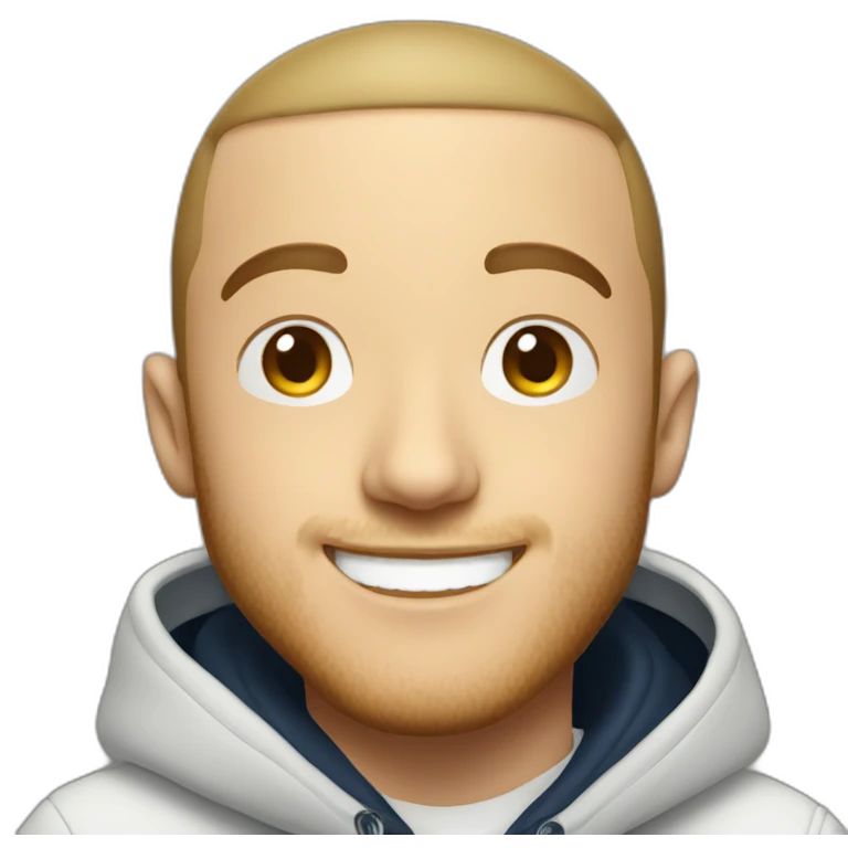 mac miller smiling emoji
