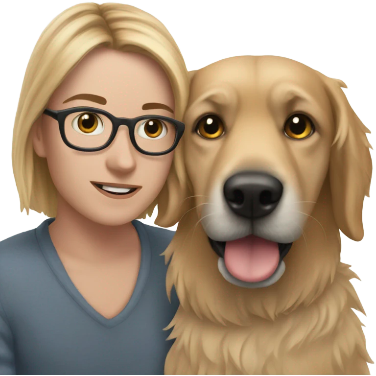 dog and me  emoji