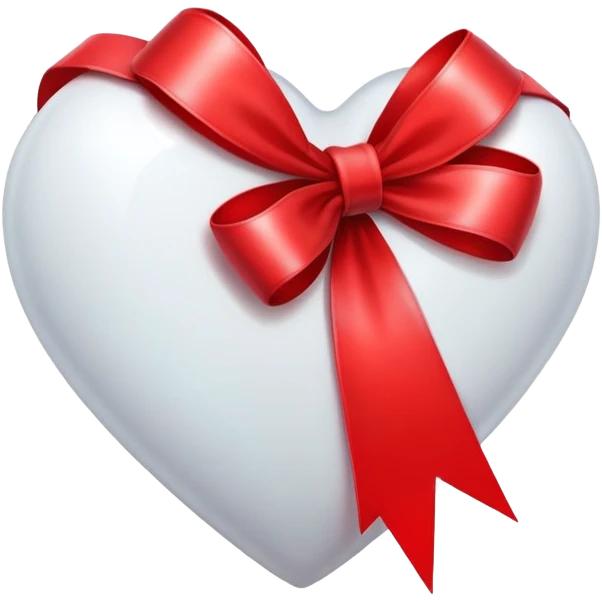 heart with ribbon bow emoji