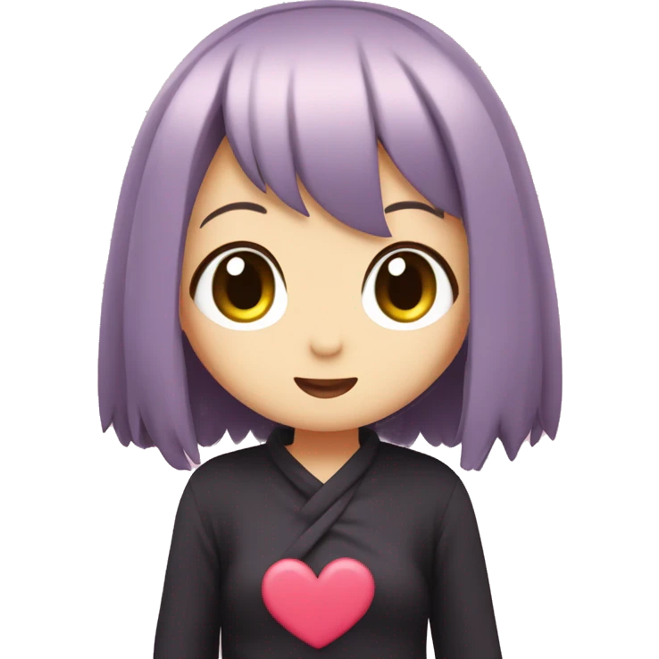 kuromi heart emoji