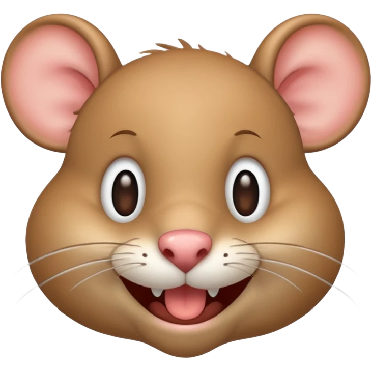 Rat smiling emoji emoji