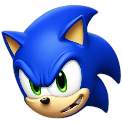 scary sonic emoji